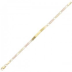 Esclava para Niños «BICOLOR» Oro 10k