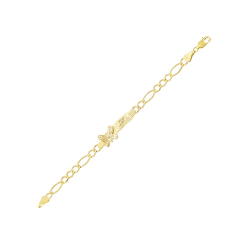 Esclava para Niños «MARIPOSA» Oro 10k