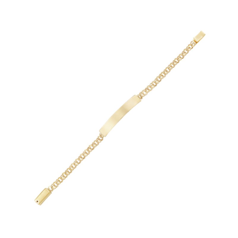 Esclava para Niños «TEJIDO CHINO» Oro 10k