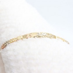 Esclava tres oros XV años Oro 10k