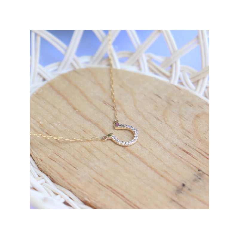 Gargantilla «Herradura» Oro 10k