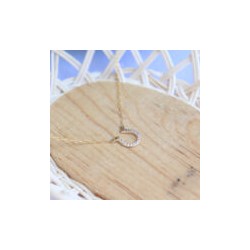 Gargantilla «Herradura» Oro 10k