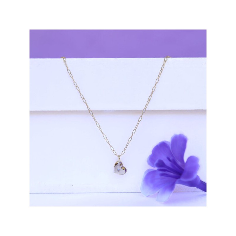 Gargantilla «Pequeño Corazon» Oro 10k