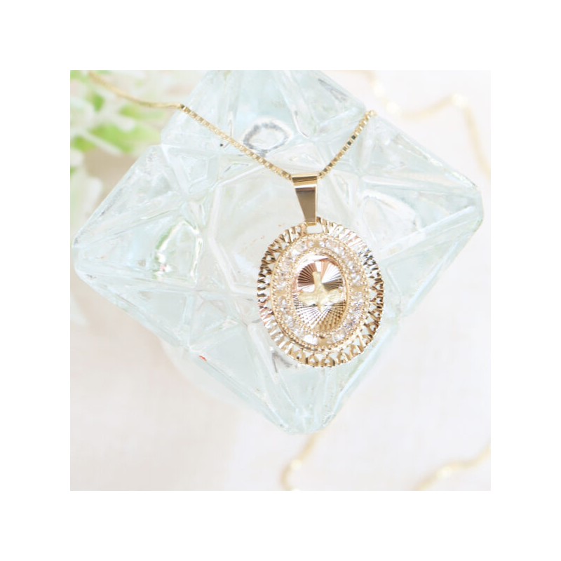 Medalla Espíritu Santo y Cadena