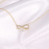 Gargantilla para dama “Infinito” Oro 10k