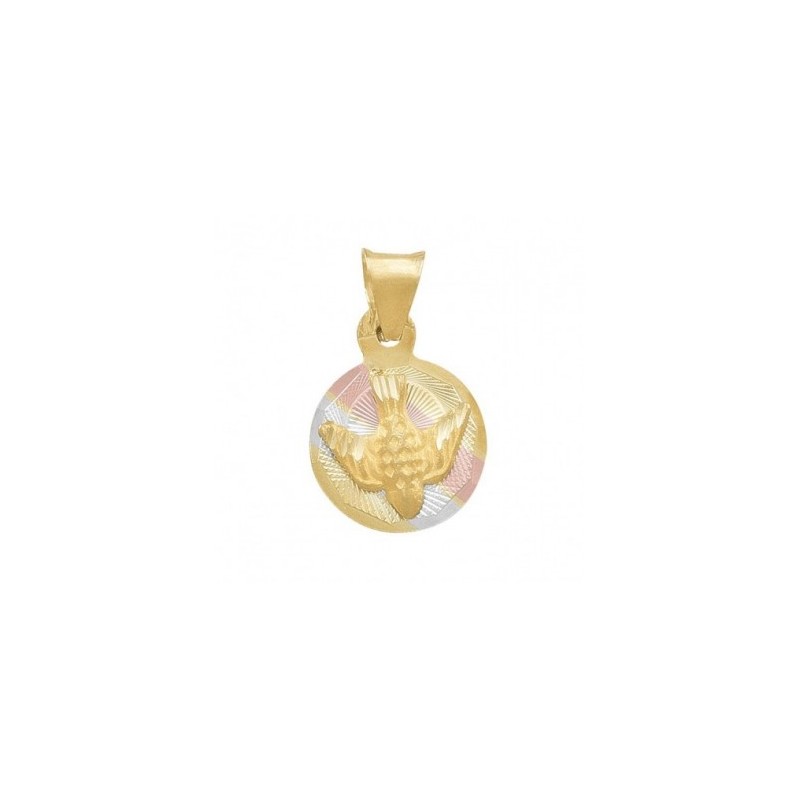 Medalla Mini Florentina «ESPIRITU SANTO» Oro 10k