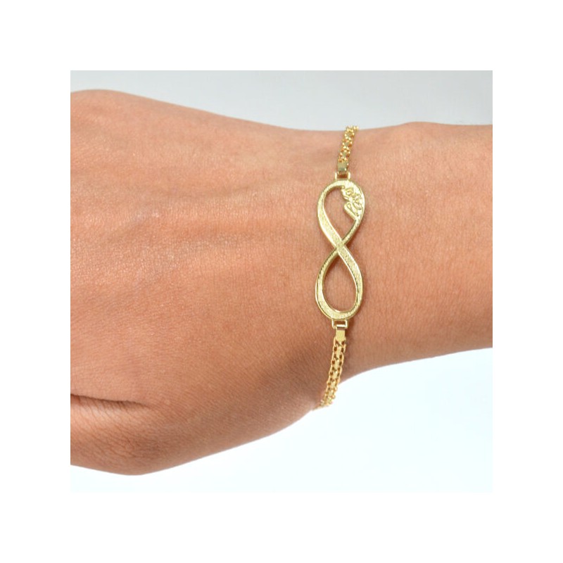 Pulsera de Dama «INFINITO LOVE» Oro 10k