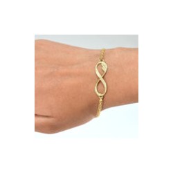 Pulsera de Dama «INFINITO LOVE» Oro 10k