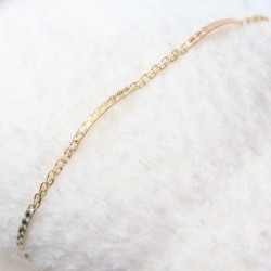 Pulsera Diamantada Tres Oros 10k