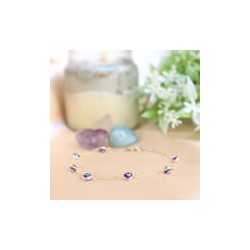 Pulsera ojo tuco Oro Italiano 10k