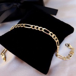 Pulso 3 x 1 Caballero, Oro 10k