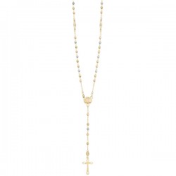 Rosario Tres Oros «Virgen Maria» oro 10k