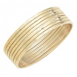 Semanario «DIAMANTADO DELGADO» Oro 10k