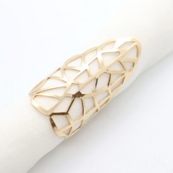 Anillo  dama “ABSTRACTO” 10k