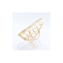 Anillo  dama “ABSTRACTO” 10k