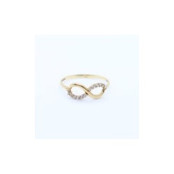 Anillo «INFINITO» oro 10k