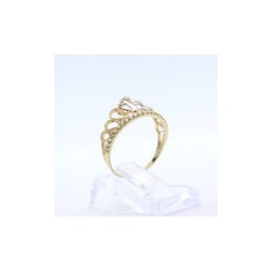 Anillo «TIARA XV AÑOS» oro 10k