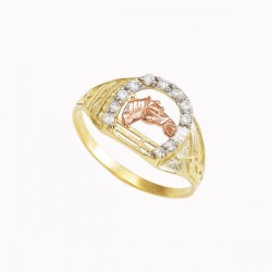 Anillo de Caballero “CABALLO” 10k