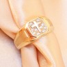Anillo de Caballero “CRUZ” 10k