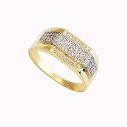 Anillo de Caballero “PLACA” 10k