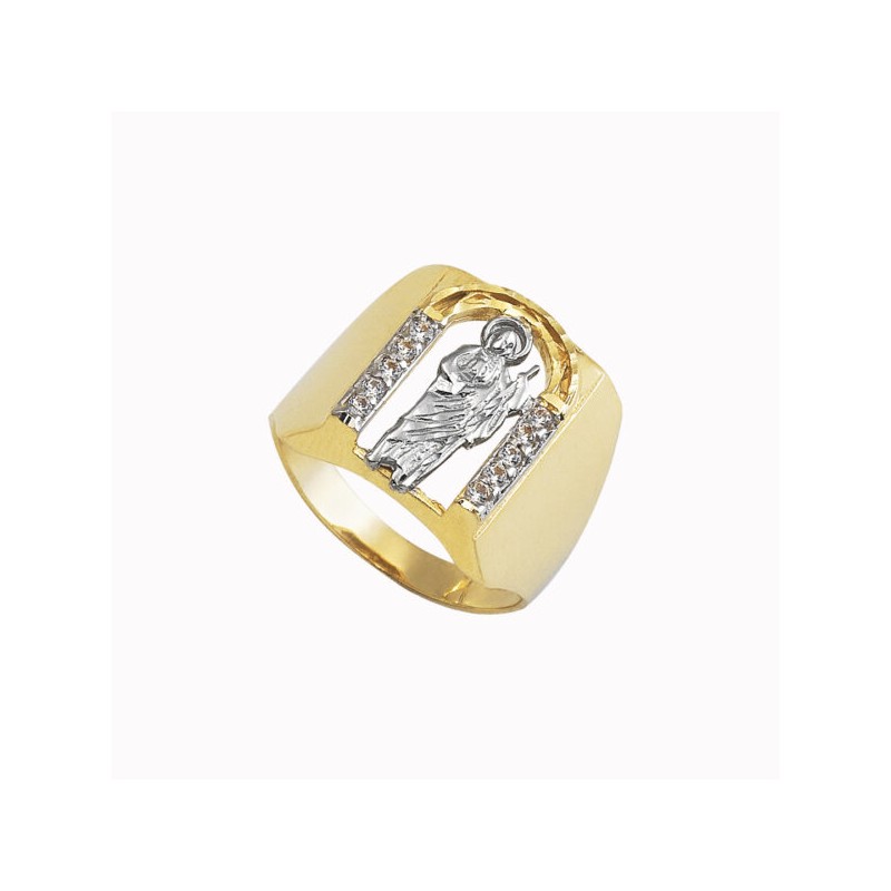 Anillo de Caballero “SAN JUDAS” 10k