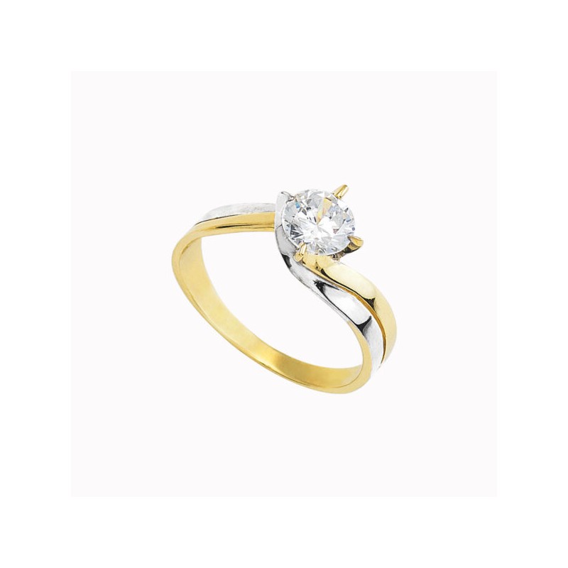 Anillo de compromiso  «DESTINADOS» 10k