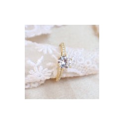 Anillo de Compromiso «CORONA DEL AMOR» Oro 10K