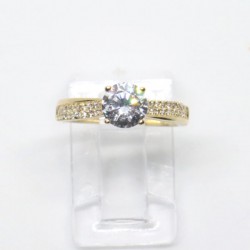 Anillo de compromiso #6 «AMOR PURO» 14k