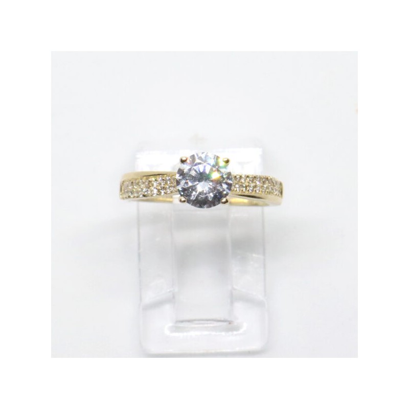 Anillo de compromiso #6 «AMOR PURO» 14k