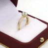Anillo de compromiso #6 «AMOR PURO» 14k