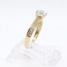 Anillo de compromiso #6 «AMOR PURO» 14k