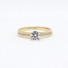 Anillo de compromiso #6 «LAZOS DE AMOR» 14k