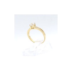 Anillo de compromiso #6 «LAZOS DE AMOR» 14k