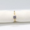 Anillo de compromiso #6.5 «DELICADEZA» 14k
