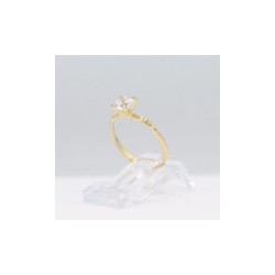 Anillo de compromiso #6.5 «DELICADEZA» 14k