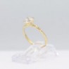Anillo de compromiso #6.5 «DELICADEZA» 14k