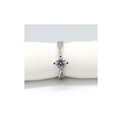 Anillo de compromiso #6.5 «DESTELLOS» 14k