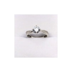 Anillo de compromiso #6.5 «DESTELLOS» 14k
