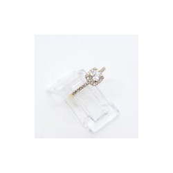 Anillo de compromiso #6.5 «HOME» 14k