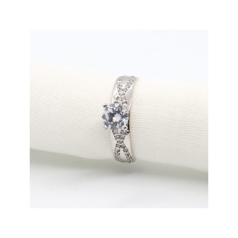 Anillo de compromiso #6.5 «INFINITO» 10k