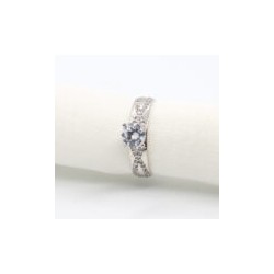 Anillo de compromiso #6.5 «INFINITO» 10k