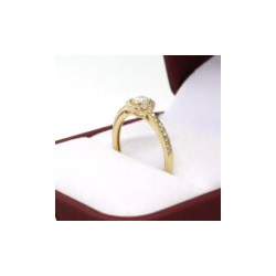 Anillo de compromiso #6.75 «MI UNIVERSO» 10k