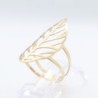 Anillo de dama “HOJA” 10k
