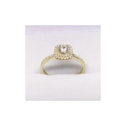 Anillo de compromiso #7 «FORTALEZA» 10k