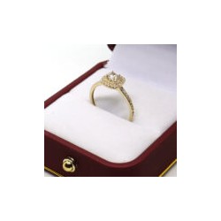 Anillo de compromiso #7 «FORTALEZA» 10k