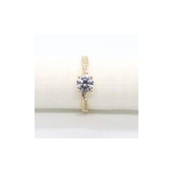 Anillo de compromiso #7 «JUNTOS POR SIEMPRE» 14k