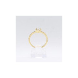 Anillo de compromiso #7.5 «MI REYNA» 10k