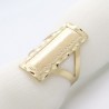 Anillo de dama “LISO PERSONALIZABLE” 10k