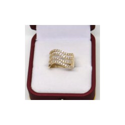 Anillo de Dama “OLAS” 10k