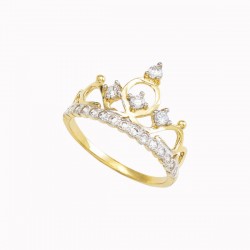 Anillo de Dama “TIARA” 10k